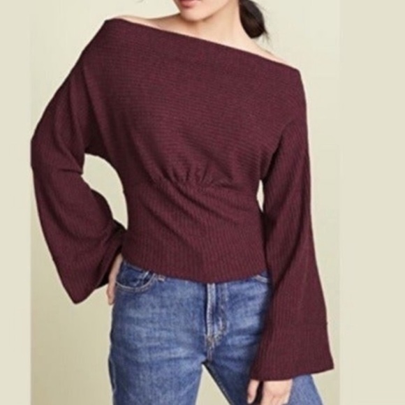 Crazy On You Thermal Top
FREE PEOPLE, Size Medium, Burgundy - Picture 3 of 10